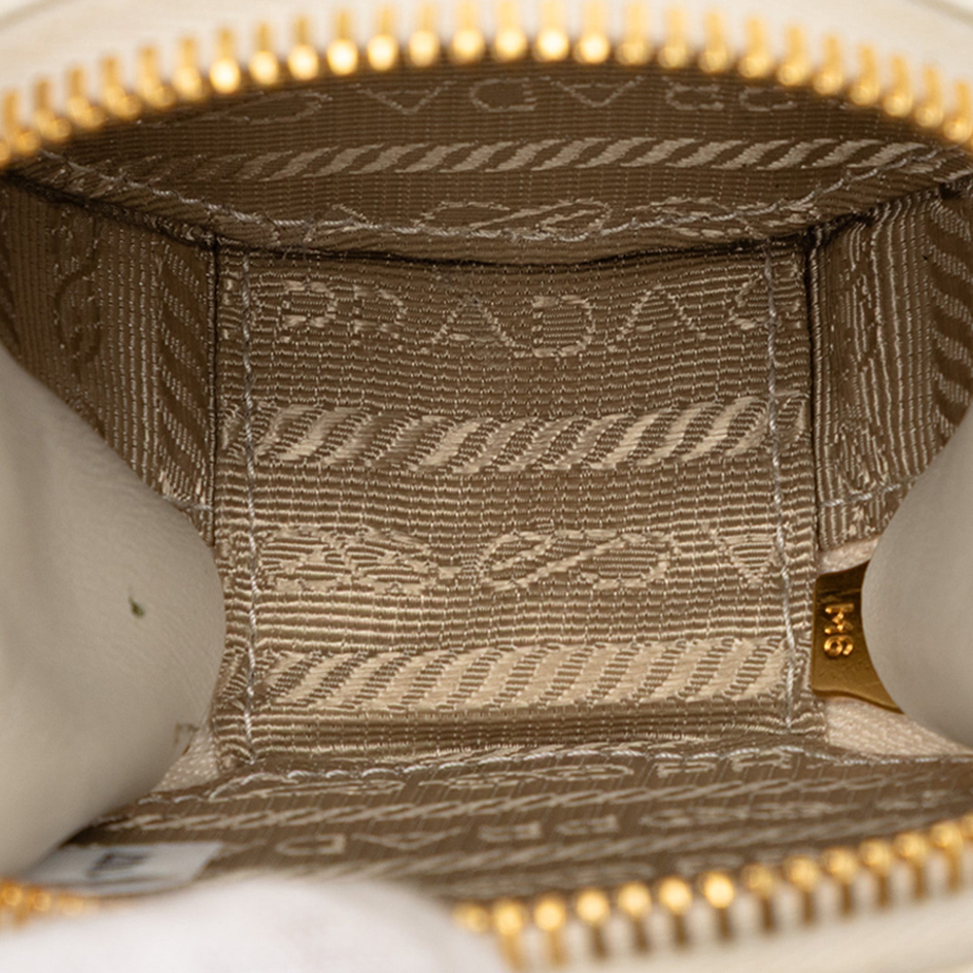 Mini Saffiano Triangle Pouch - Image 4
