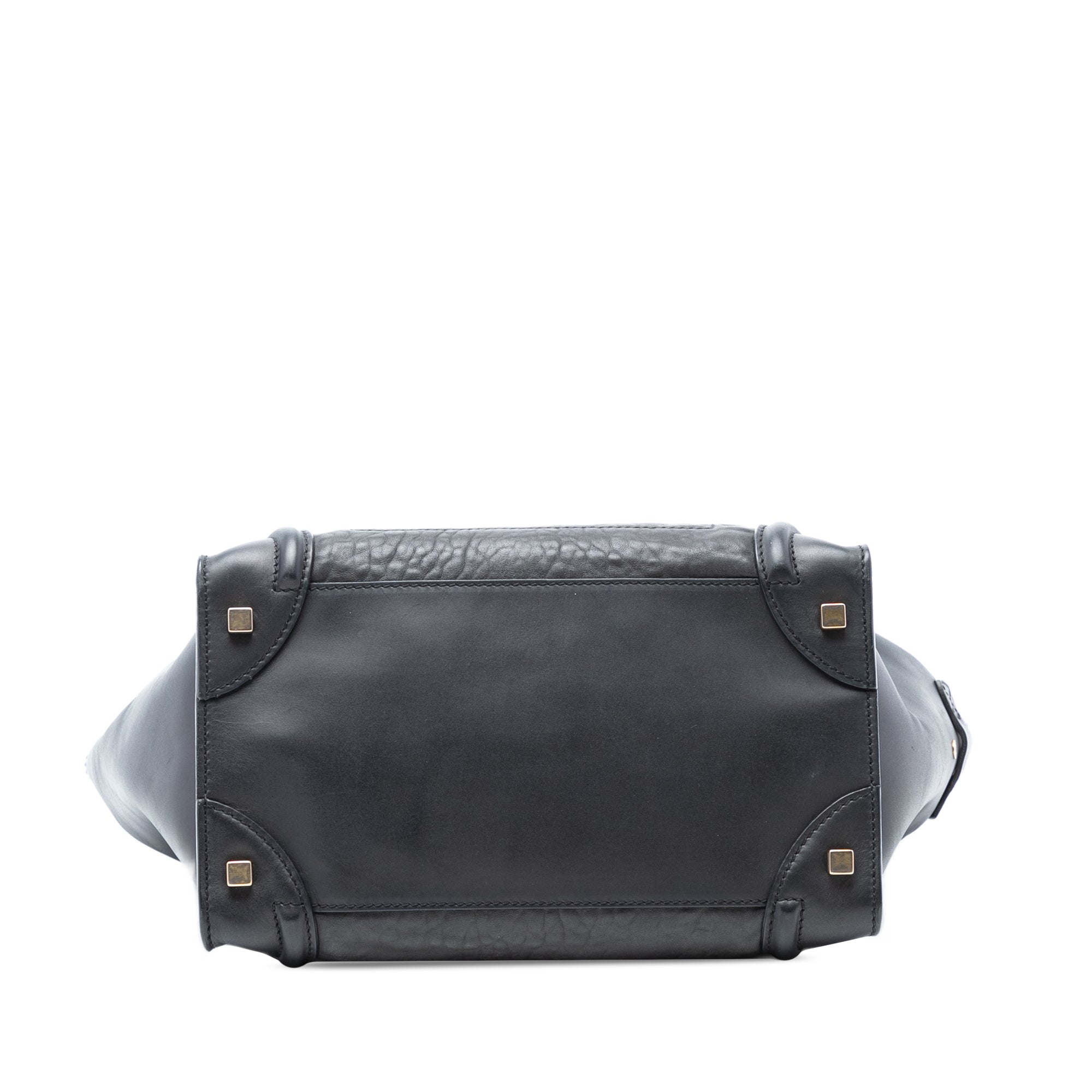 Mini Embossed Calfskin Luggage Tote - Image 3