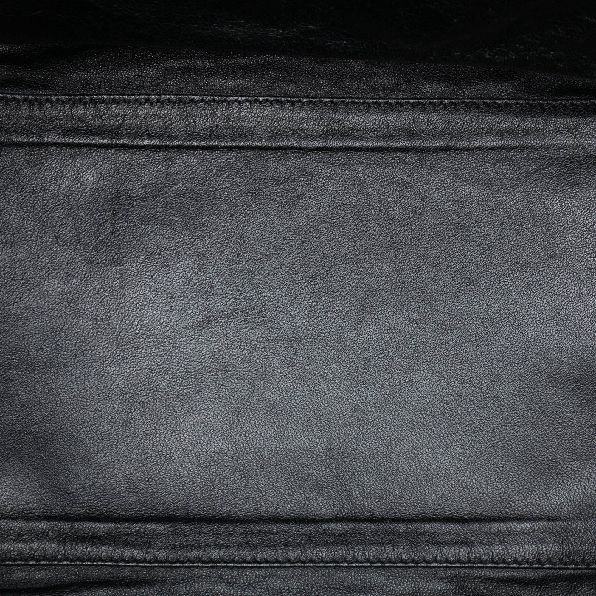 Mini Embossed Calfskin Luggage Tote - Image 4