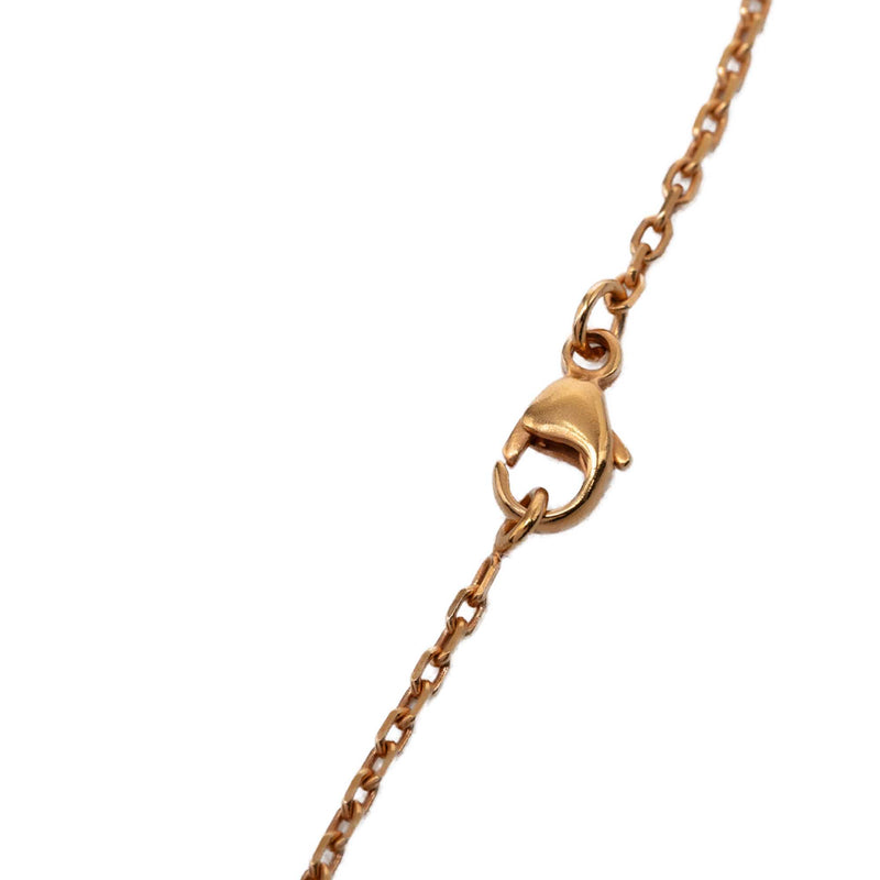 Rose Gold Enamel Mini Pop H Pendant - Image 3