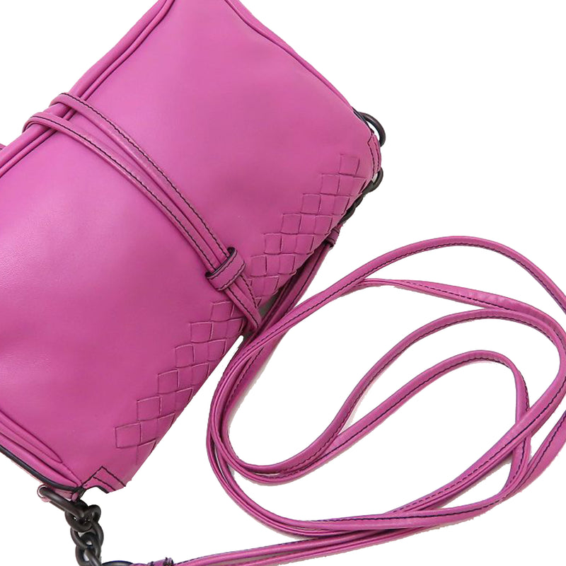 Nappa Intrecciato Double Pocket Flap Crossbody - Image 22