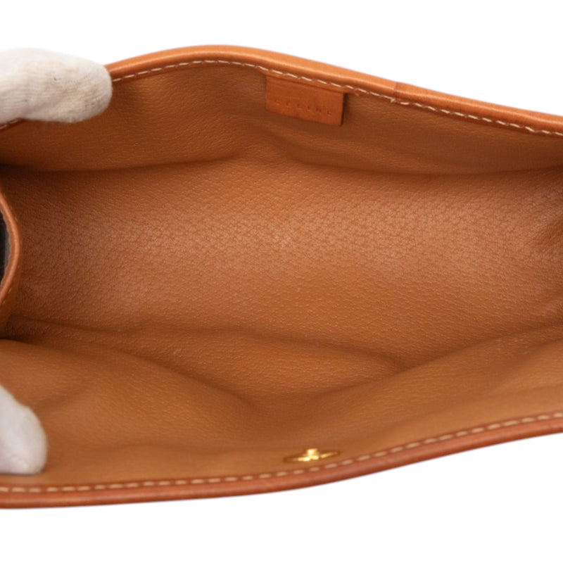 Macadam Coated Canvas Clutch - Image 4