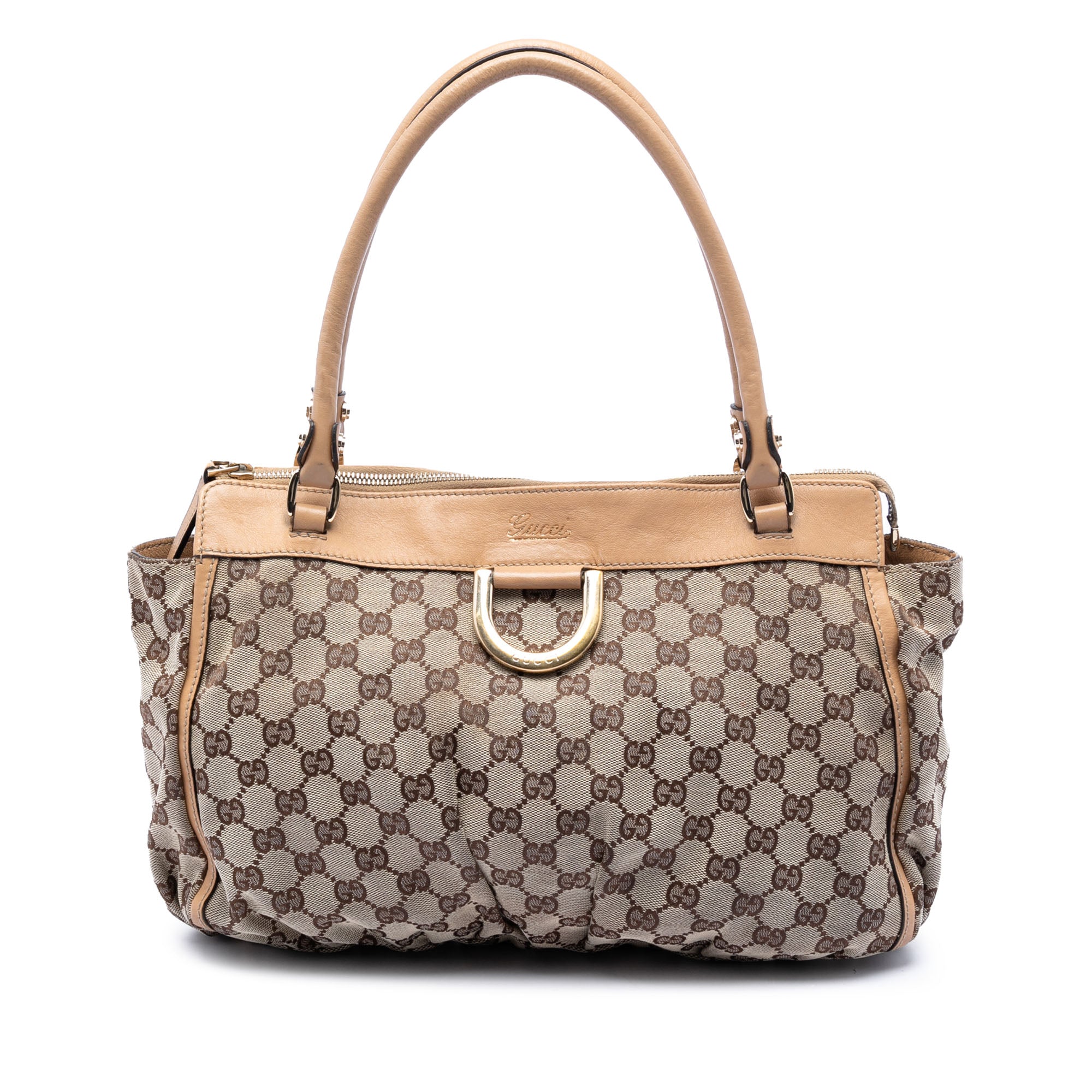 GG Canvas Abbey D Ring Tote - Image 1