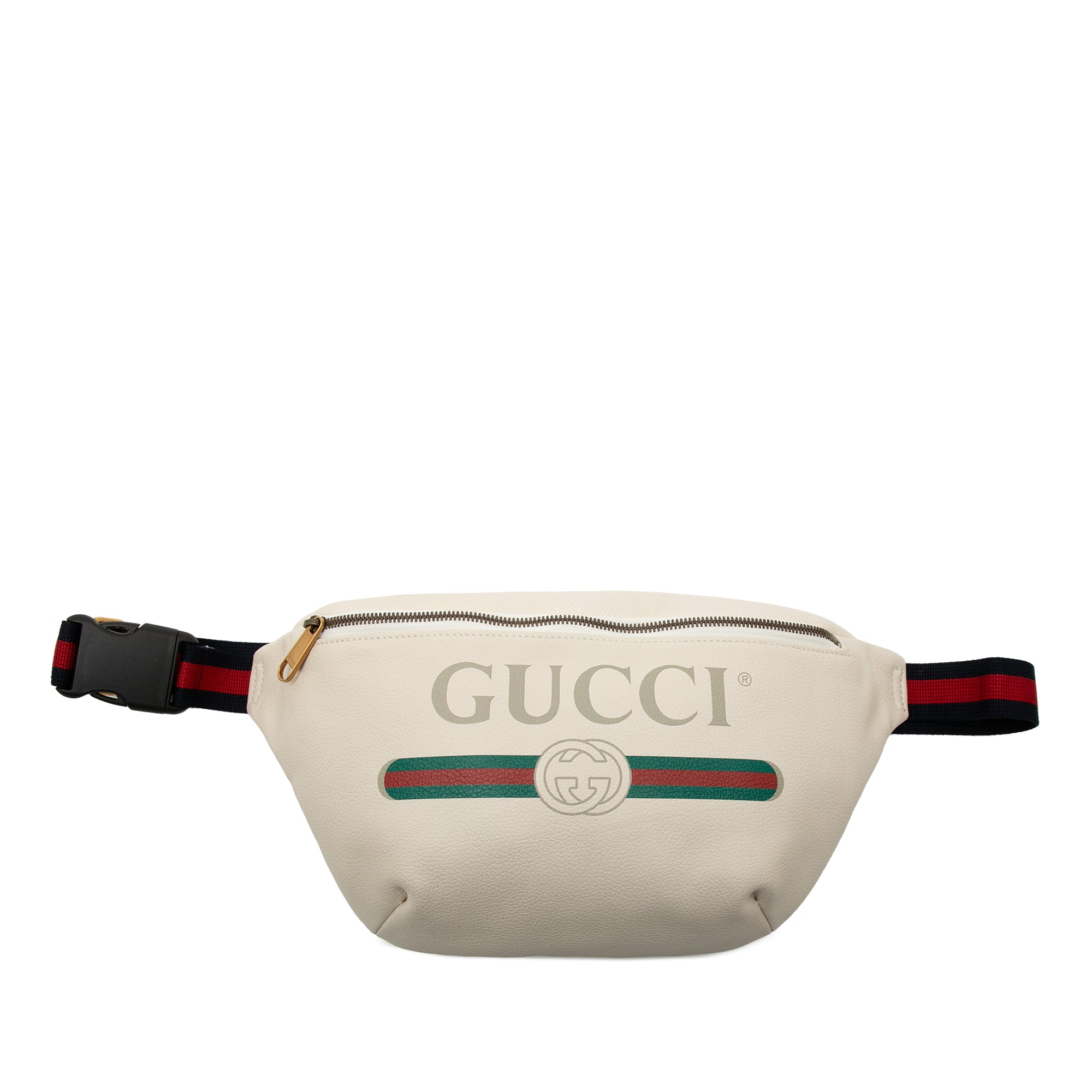 Grained Calfskin Logo Belt Bag - Image 1
