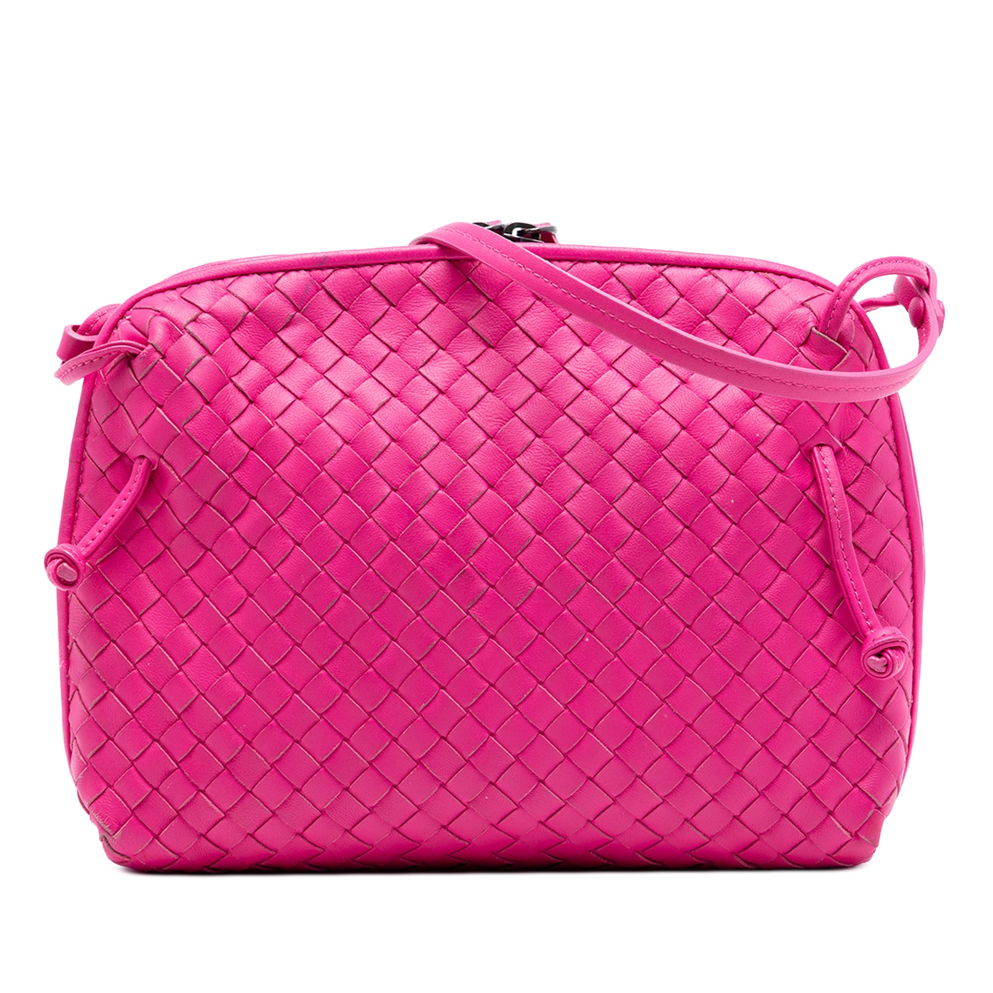 Mini Nappa Intrecciato Nodini Crossbody - Image 1
