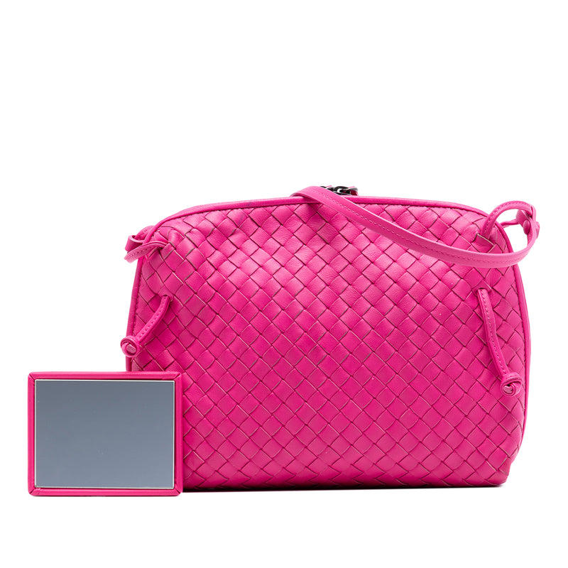 Mini Nappa Intrecciato Nodini Crossbody - Image 8