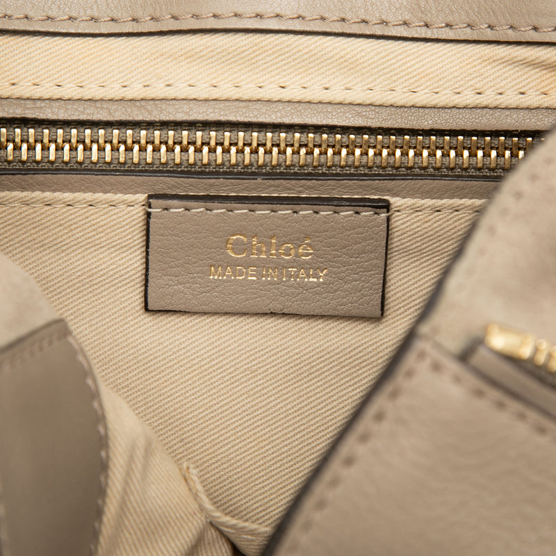 Small Calfskin and Suede Faye Backpack - Image 5