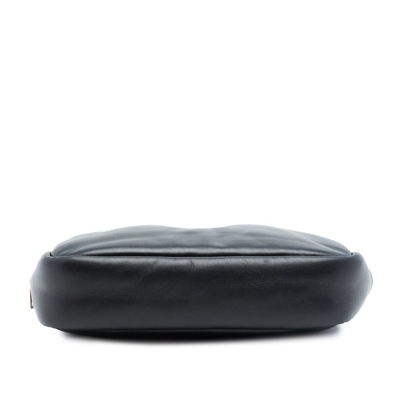 Small Padded Lambskin Monogram Calypso Cosmetic Pouch - Image 3