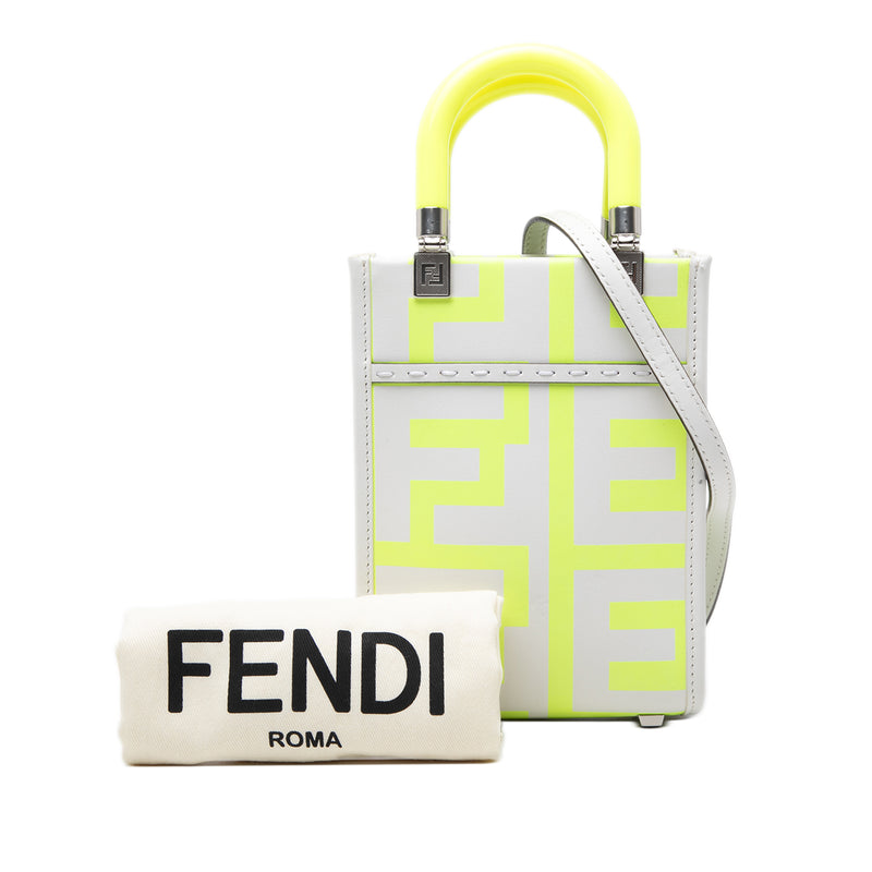Marc Jacobs Mini Leather Sunshine Shopper Tote - Image 7