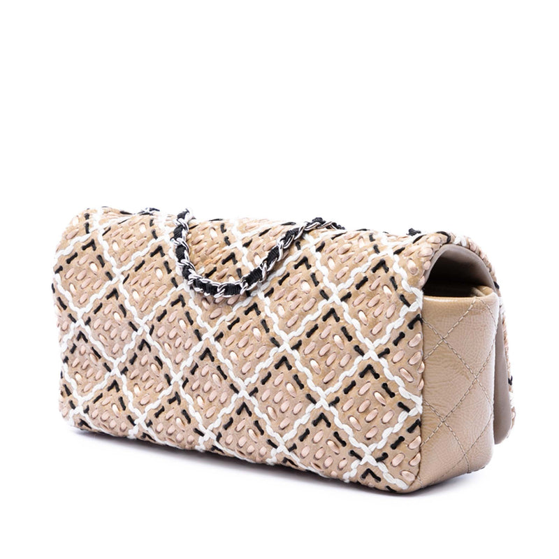 CC Patent Woven Stitch Full Flap - Image 2