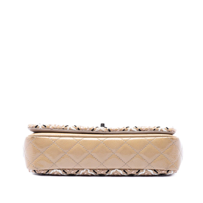 CC Patent Woven Stitch Full Flap - Image 3