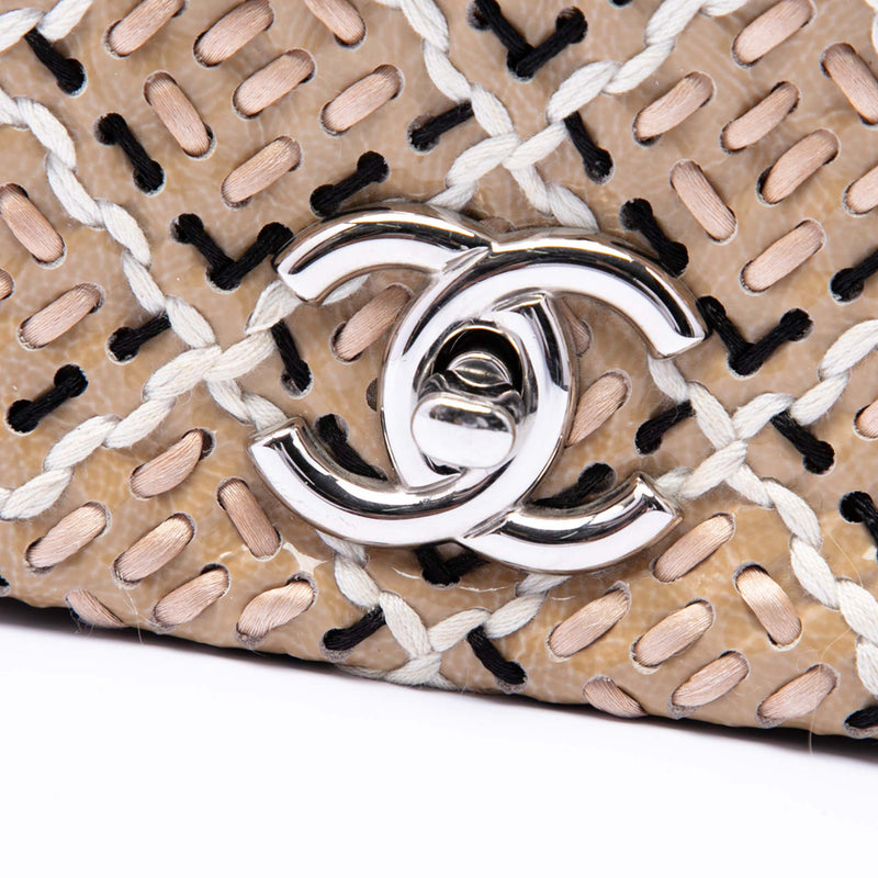 CC Patent Woven Stitch Full Flap - Image 5