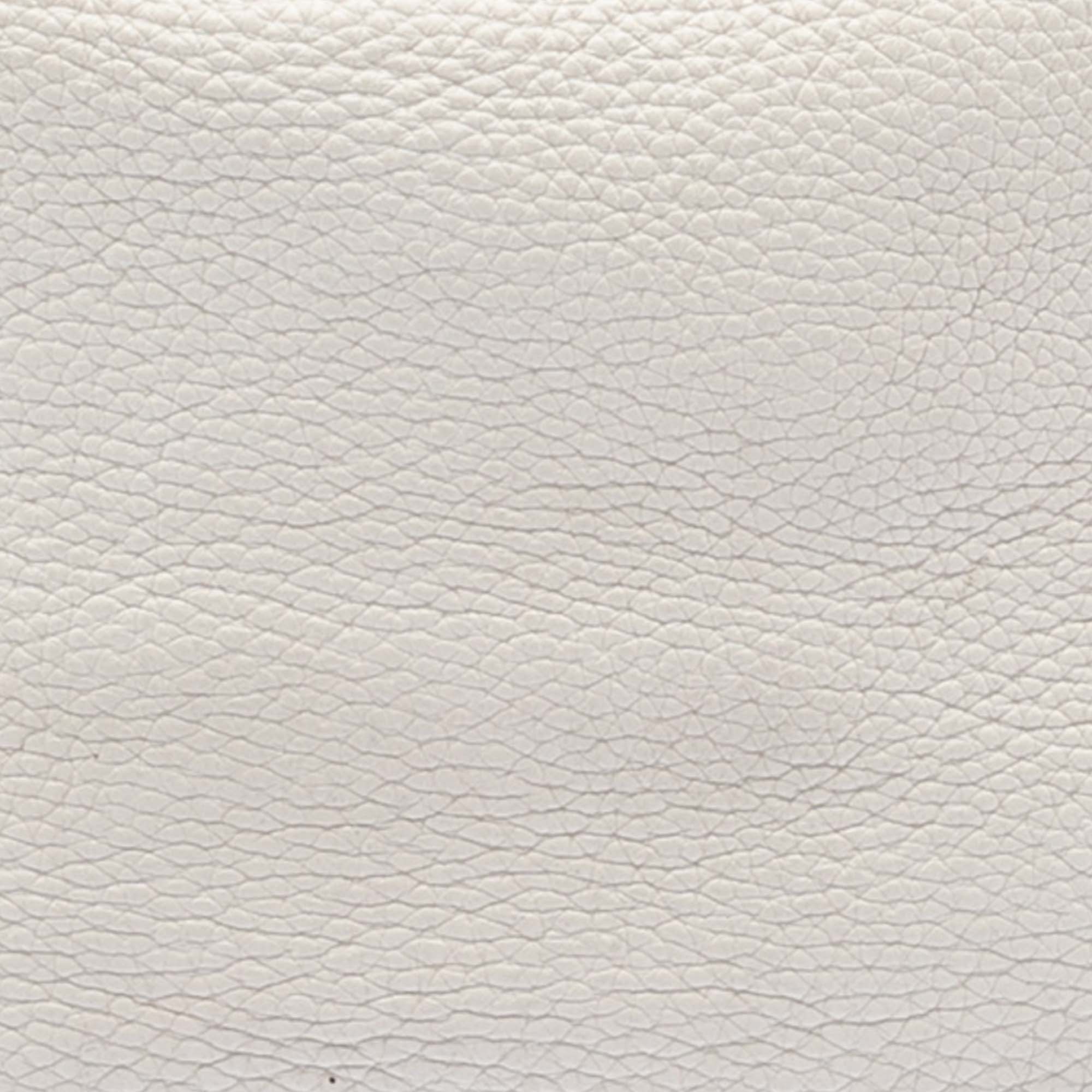 Calfskin Bamboo Diana Satchel - Image 7