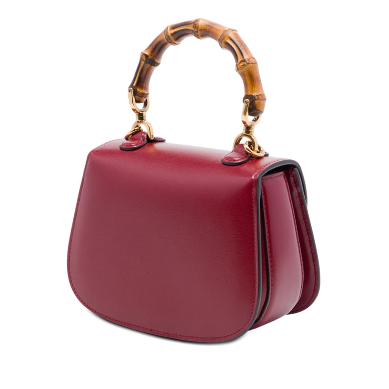 Mini Calfskin 1947 Bamboo Top Handle Bag - Image 2