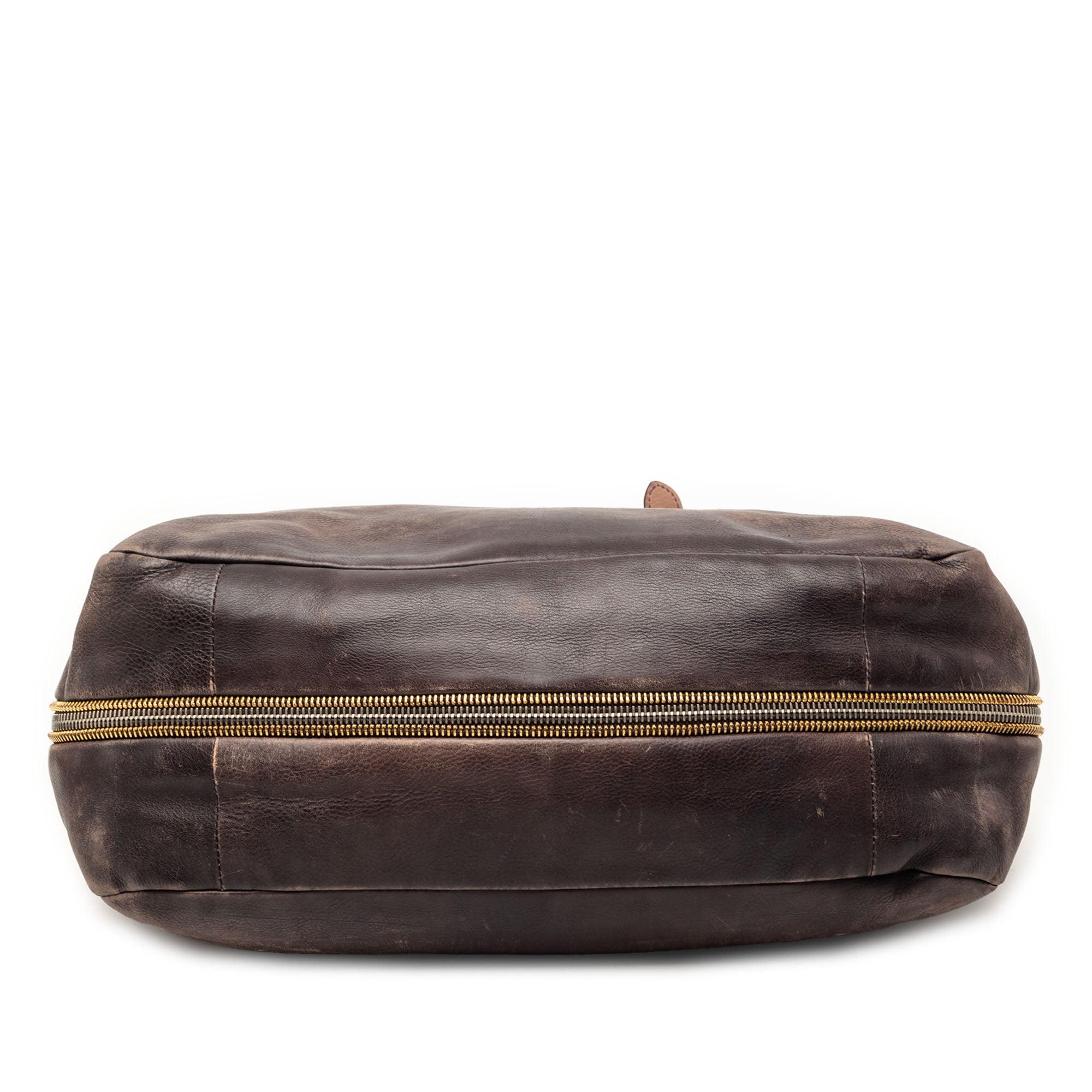 Ombre Vitello Daino Side Zip Convertible Tote - Image 3
