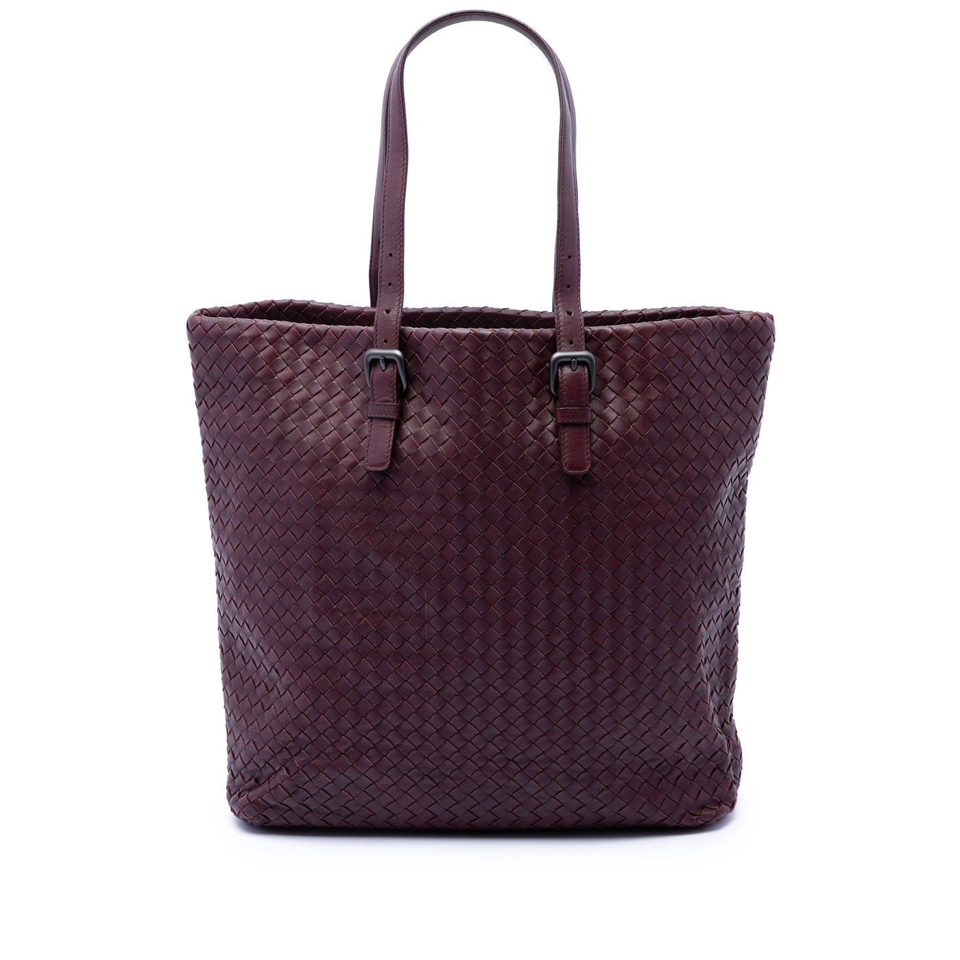 Nappa Intrecciato Belt Strap Tote - Image 1