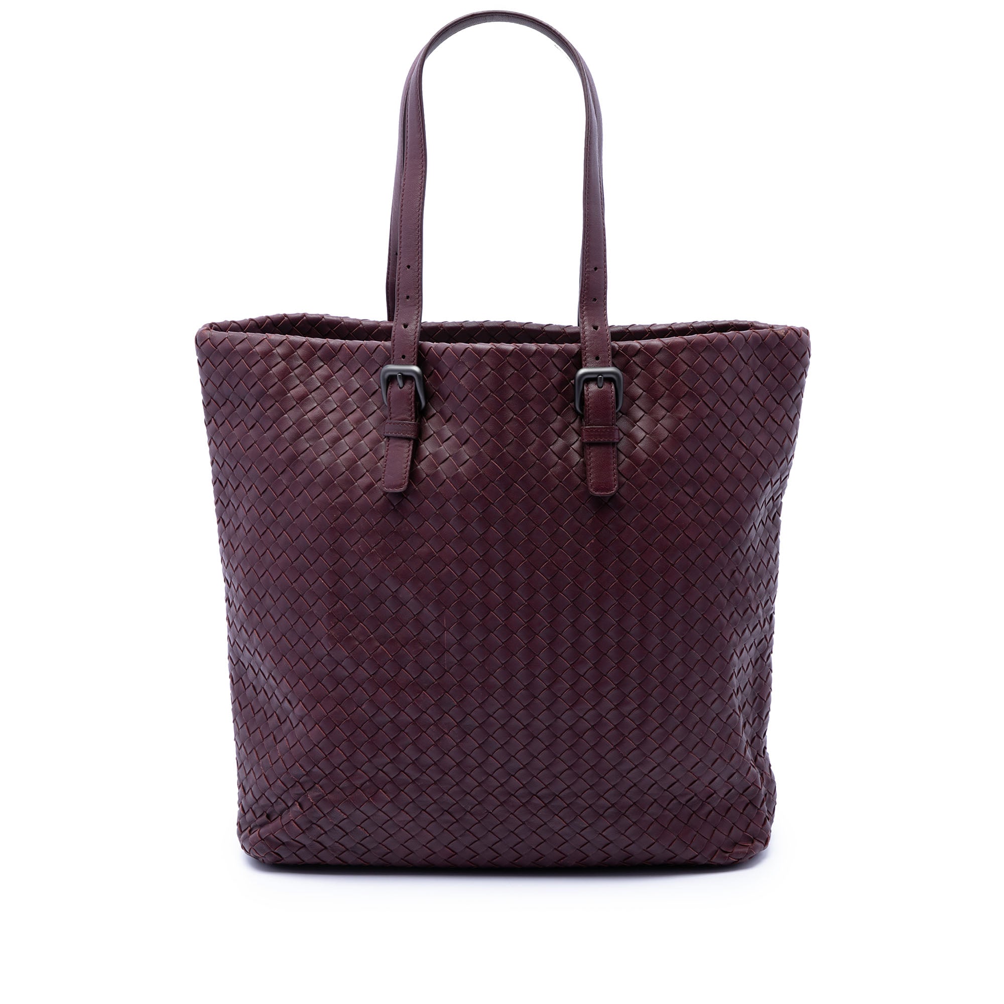 Nappa Intrecciato Belt Strap Tote - Image 1