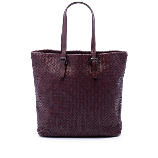 Nappa Intrecciato Belt Strap Tote - Image 1