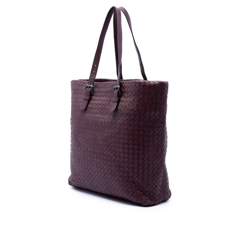 Nappa Intrecciato Belt Strap Tote - Image 2