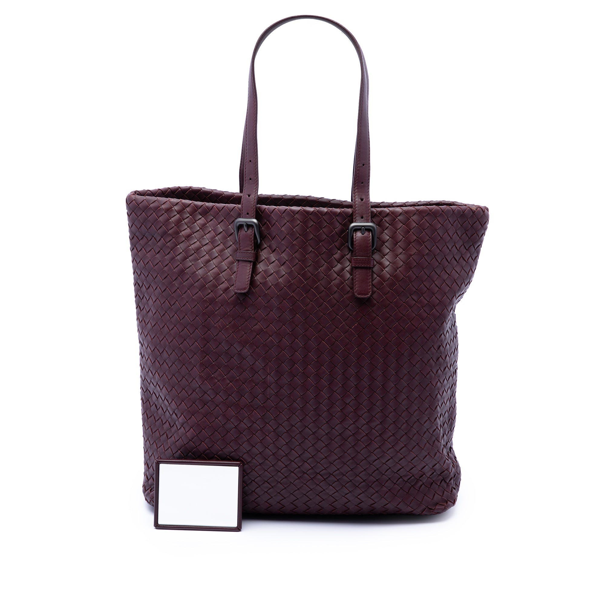 Nappa Intrecciato Belt Strap Tote - Image 7