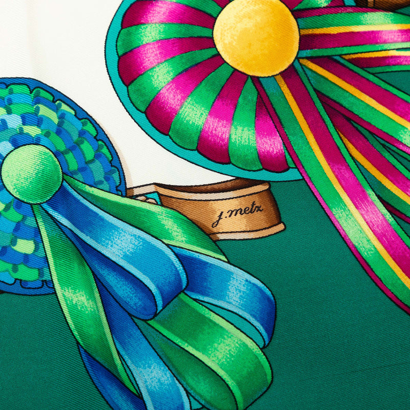 Les Rubans du Cheval Silk Scarf 90 - Image 7