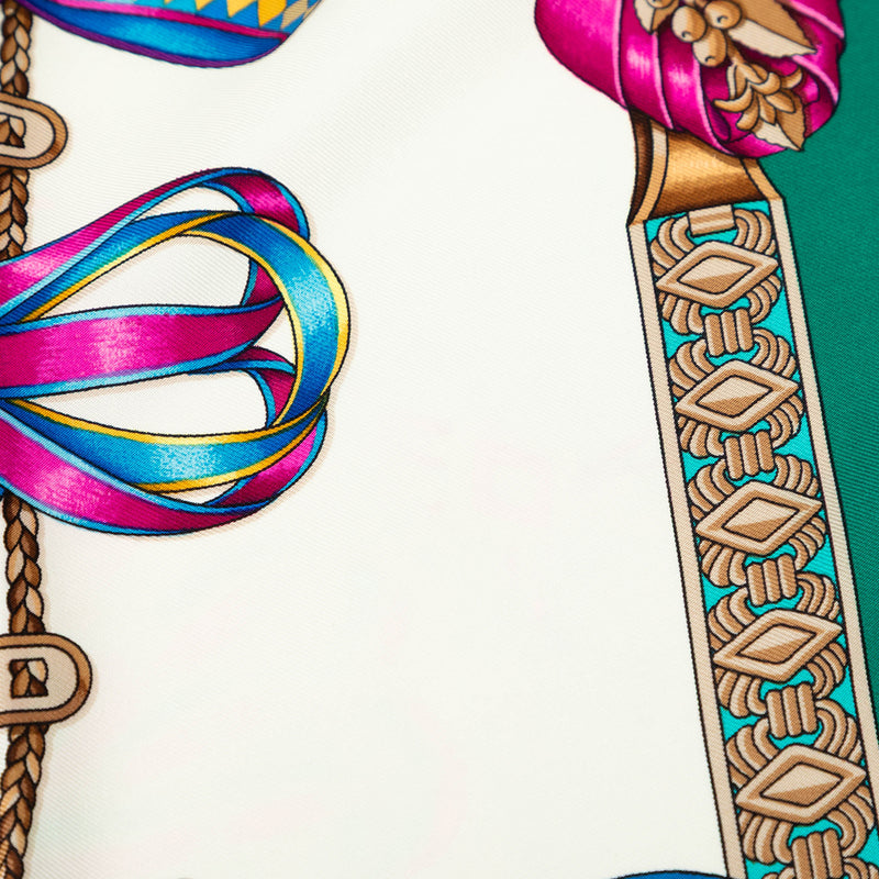 Les Rubans du Cheval Silk Scarf 90 - Image 8