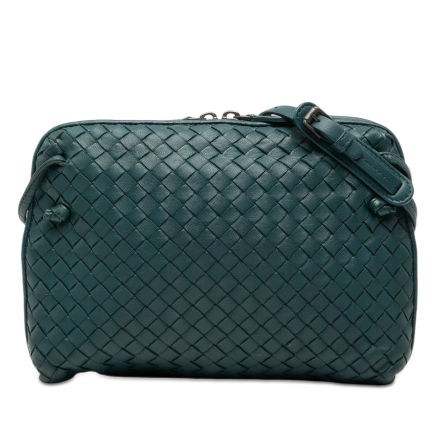Nappa Intrecciato Nodini Crossbody - Image 1