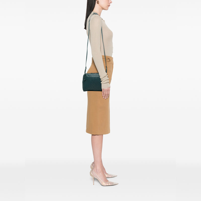 Nappa Intrecciato Nodini Crossbody - Image 7