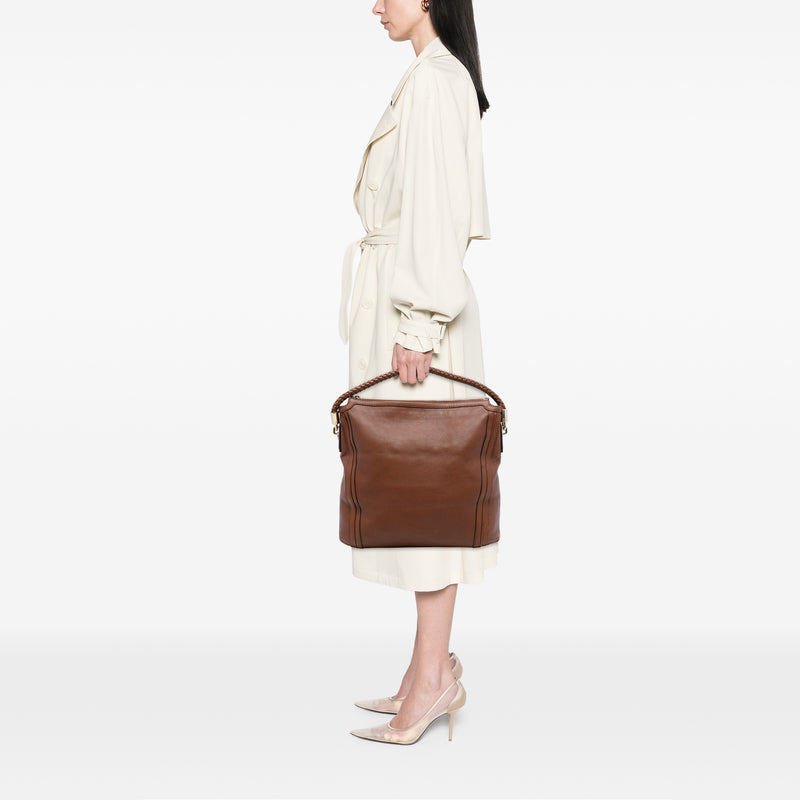 Large Calfskin Bella Tote - Image 7