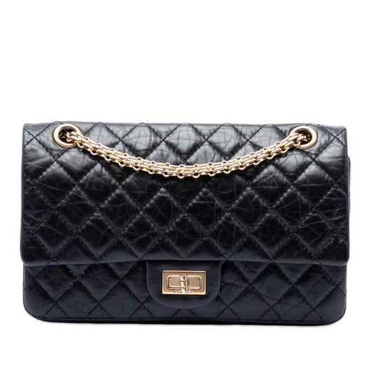 Quilted Aged Calfskin Reissue 2.55 Double Flap 225 - Image 1