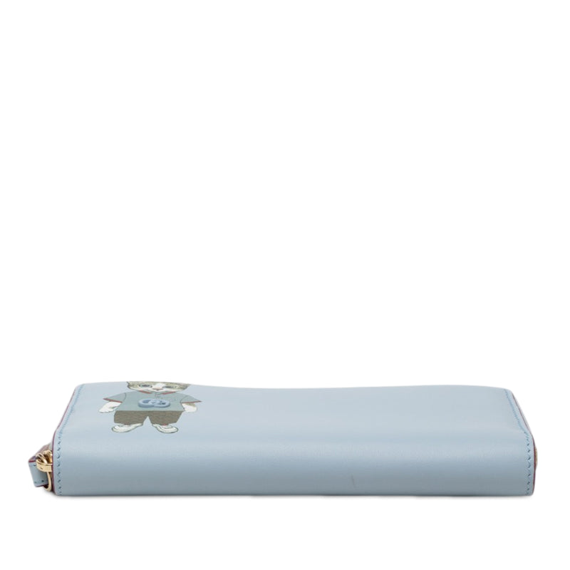 Yuko Higuchi Calfskin Cat Boris Zip Around Wallet - Image 3