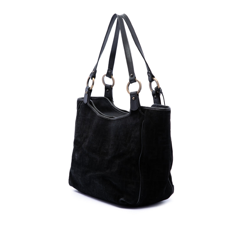 Zucca Suede Chef Tote - Image 2