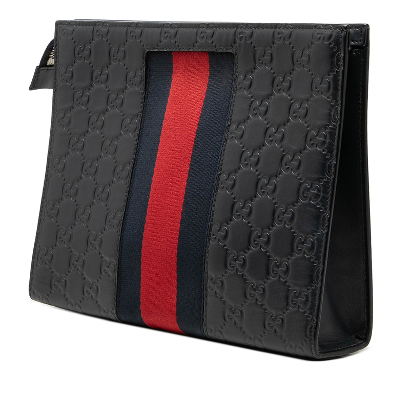 Guccissima Web Clutch - Image 2