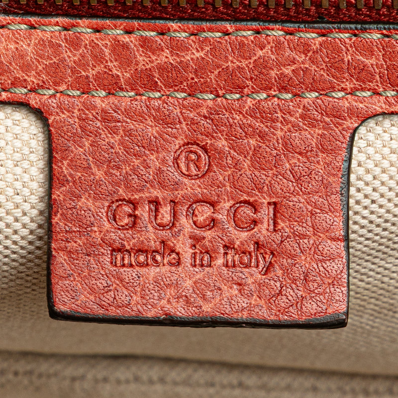 Small Leather New Bamboo Satchel - Image 5
