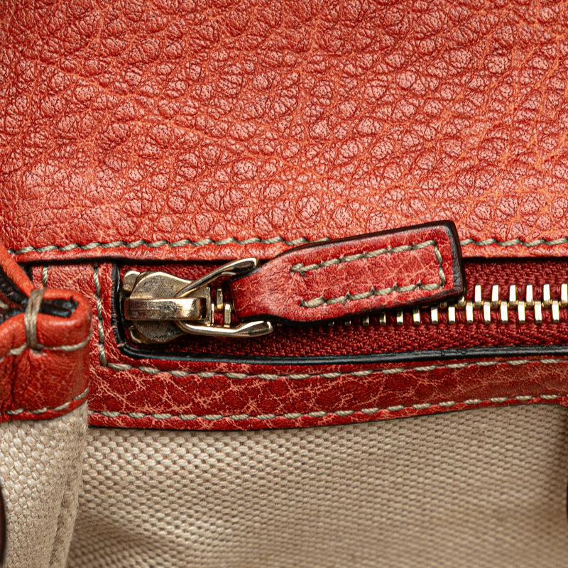 Small Leather New Bamboo Satchel - Image 7