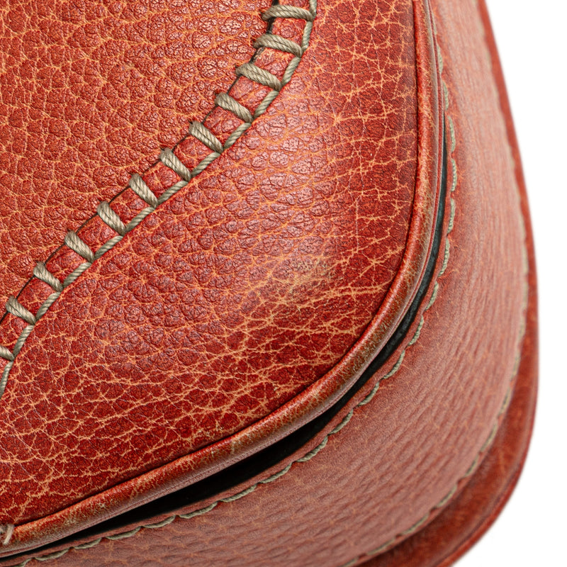 Small Leather New Bamboo Satchel - Image 9