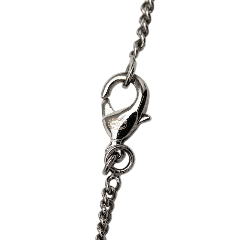 CC Brass Strass Camellia Pendant Necklace - Image 5