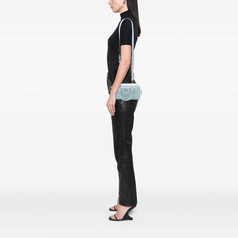 Leather Arcadie Satchel - Image 6