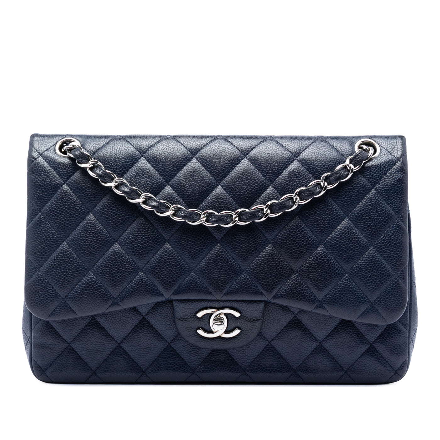 Jumbo Classic Caviar Double Flap - Image 1