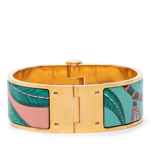 Wide Savana Dance Charniere Hinged Bracelet - Image 1