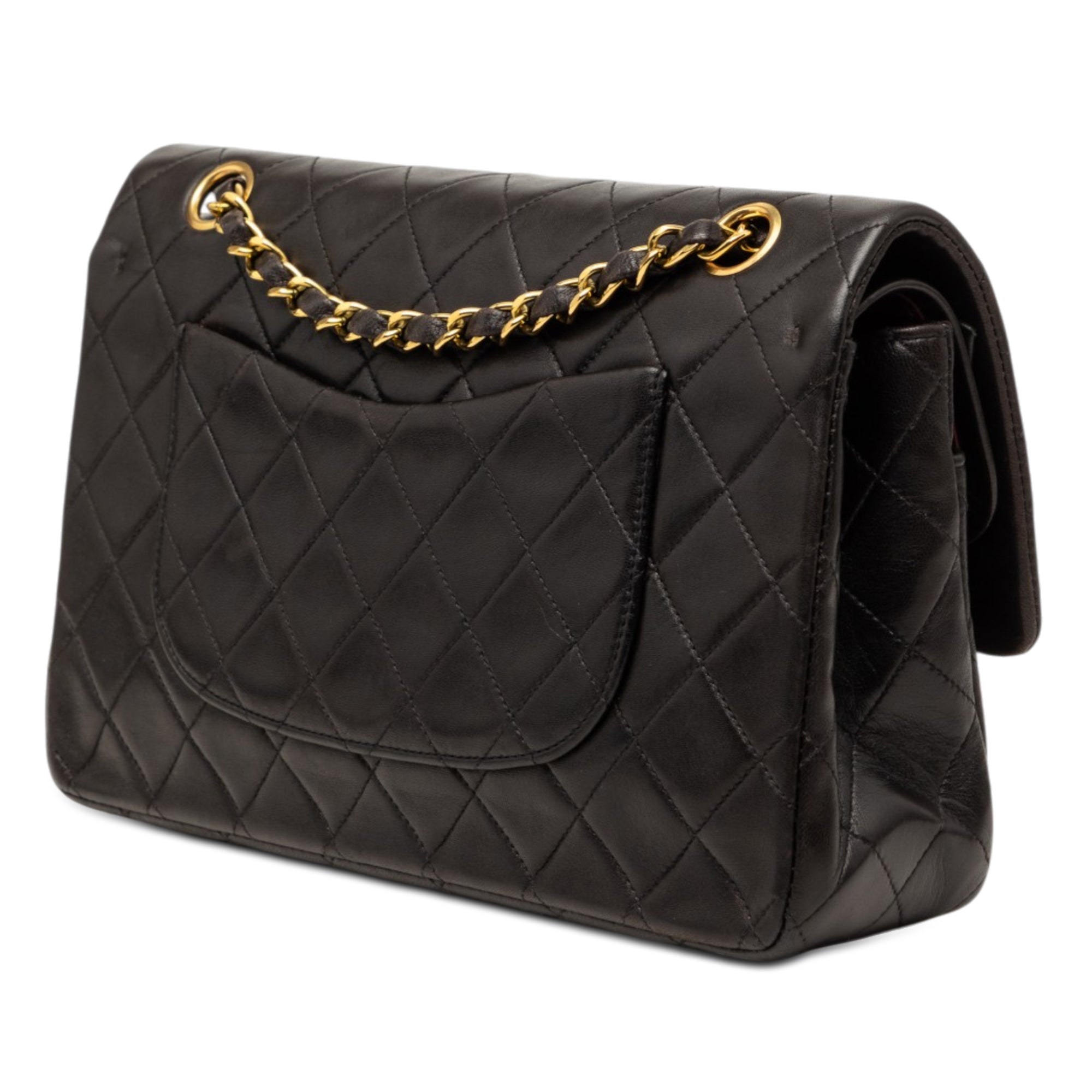 Medium Classic Lambskin Double Flap - Image 2