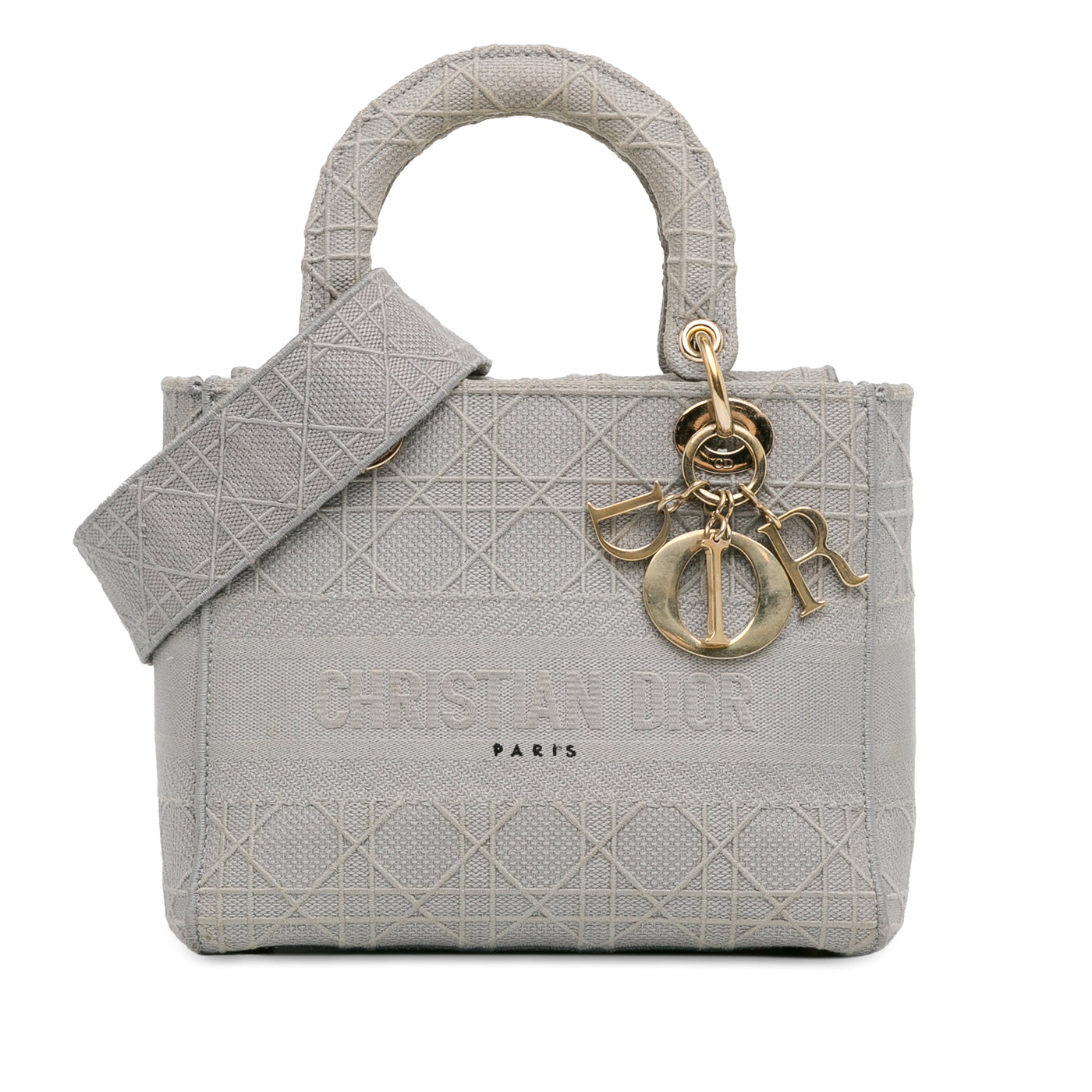Medium Canvas Cannage Lady D Lite - Image 1