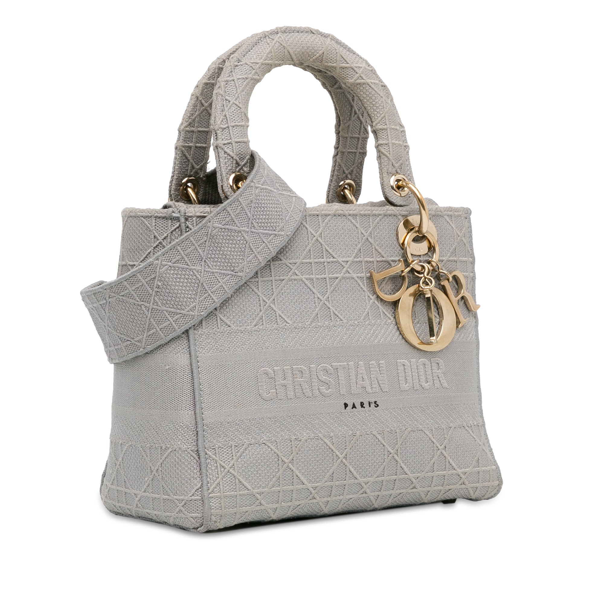 Medium Canvas Cannage Lady D Lite - Image 2