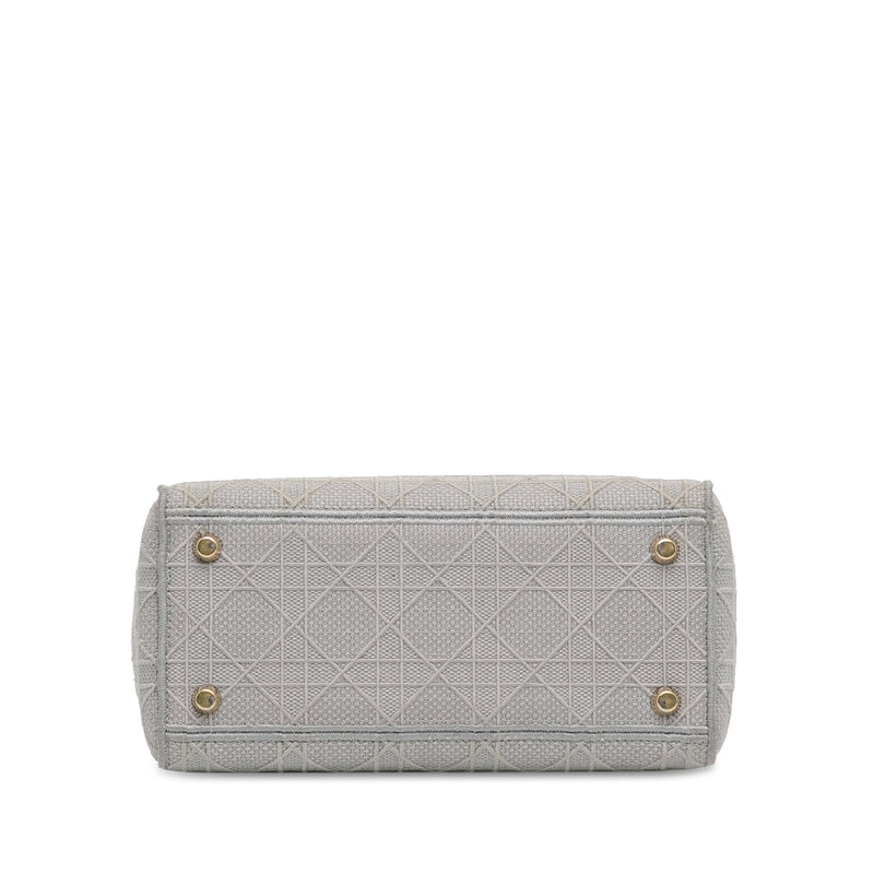 Medium Canvas Cannage Lady D Lite - Image 4