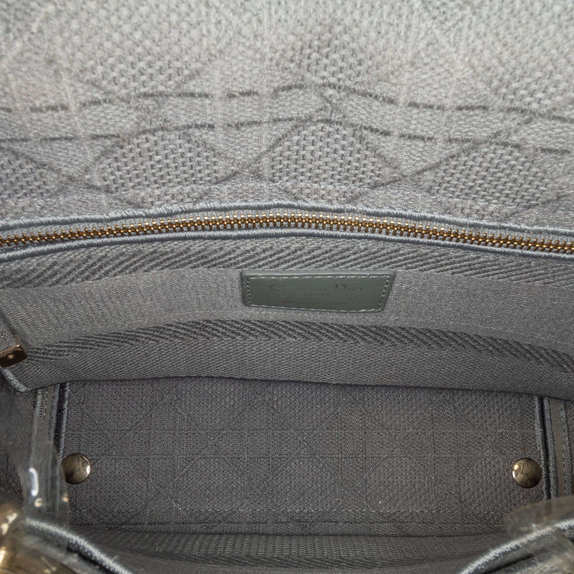 Medium Canvas Cannage Lady D Lite - Image 5