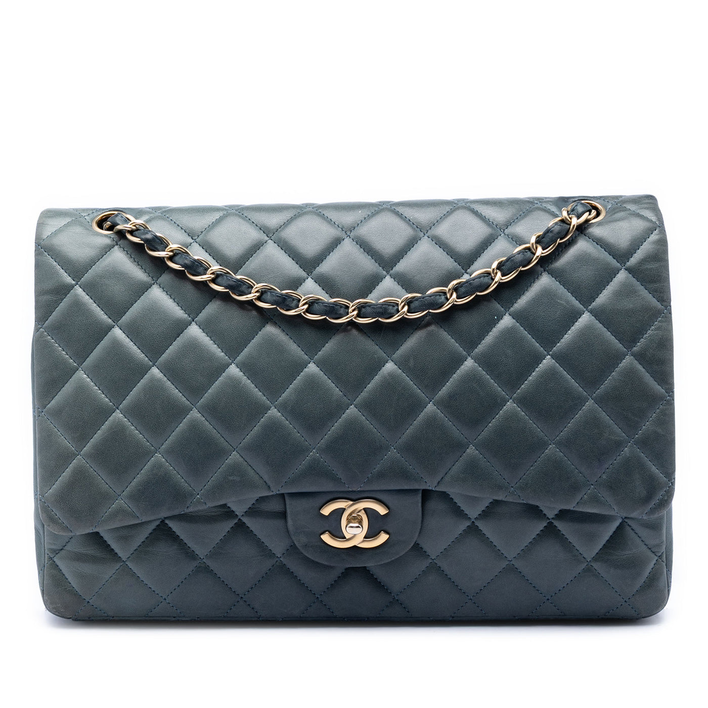 Maxi Classic Lambskin Single Flap - Image 1