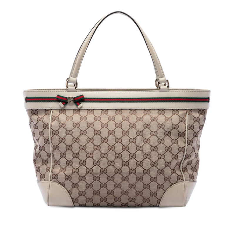 GG Canvas Web Mayfair Tote