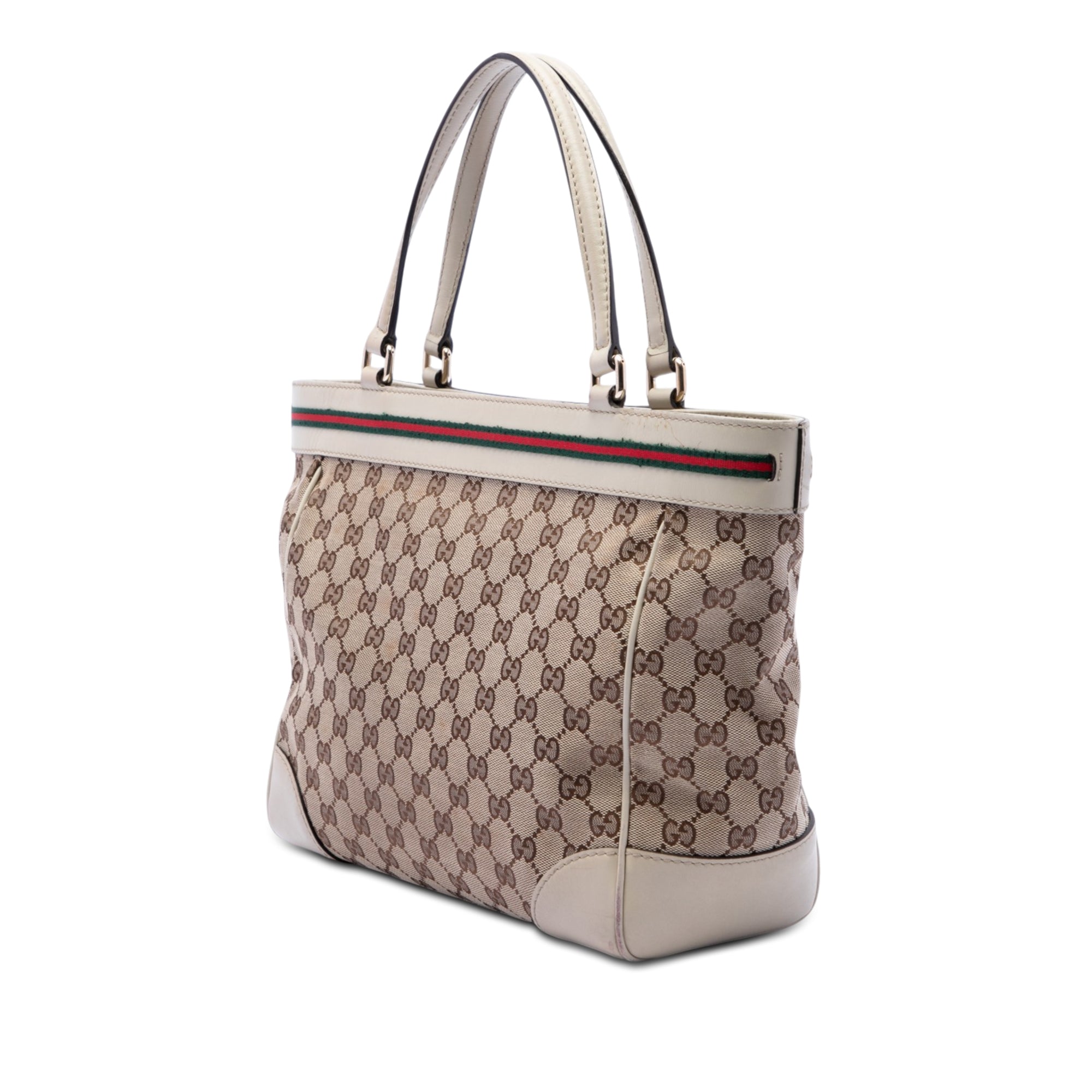 GG Canvas Web Mayfair Tote - Image 2