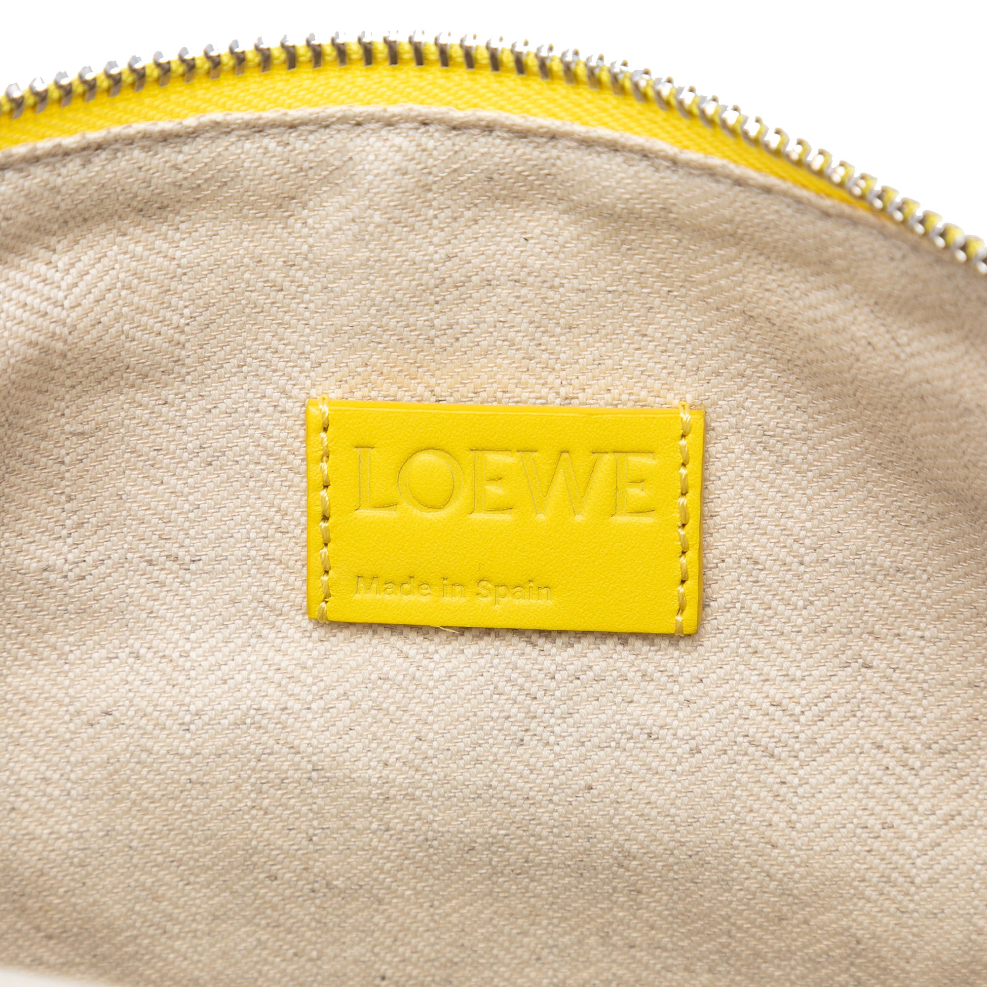 Repeat Anagram Jacquard and Leather Oblong Pouch - Image 5