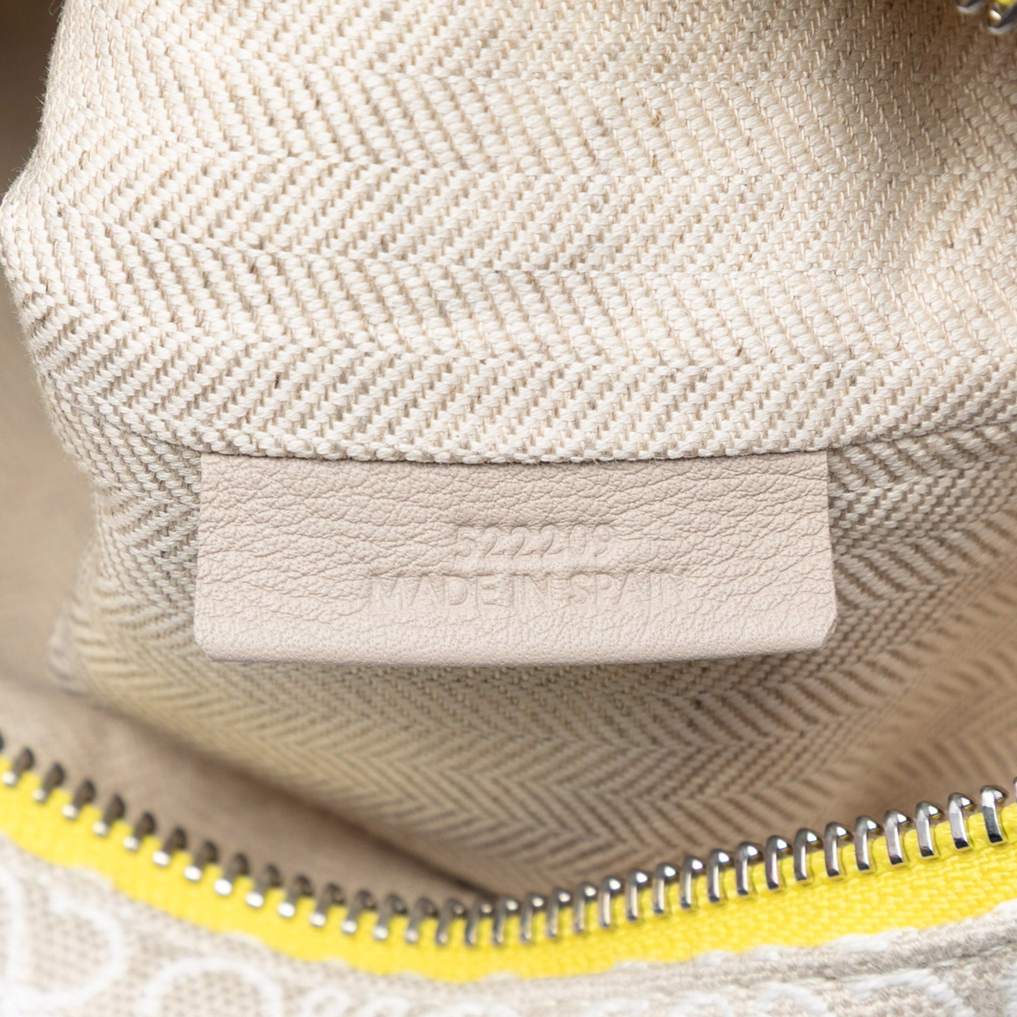Repeat Anagram Jacquard and Leather Oblong Pouch - Image 6
